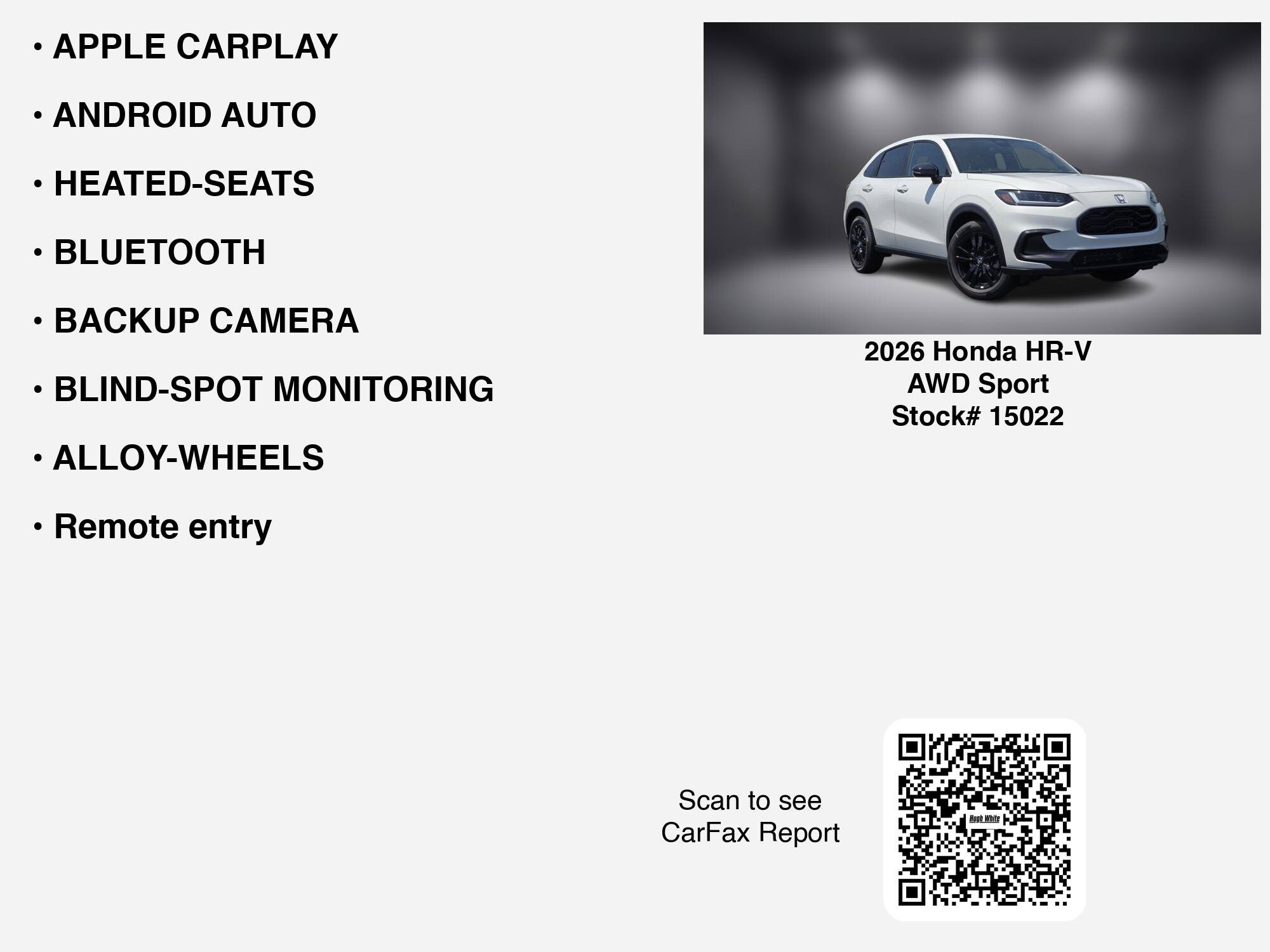 2026 Honda HR-V Sport - Photo 7