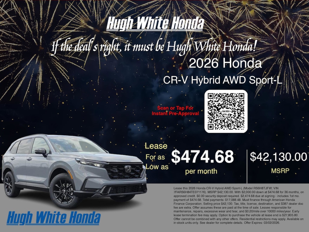 New 2026 Honda CR-V Hybrid Sport-L Sport-L AWD