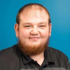 Staff member Cody Friece from ID_3e70cb
