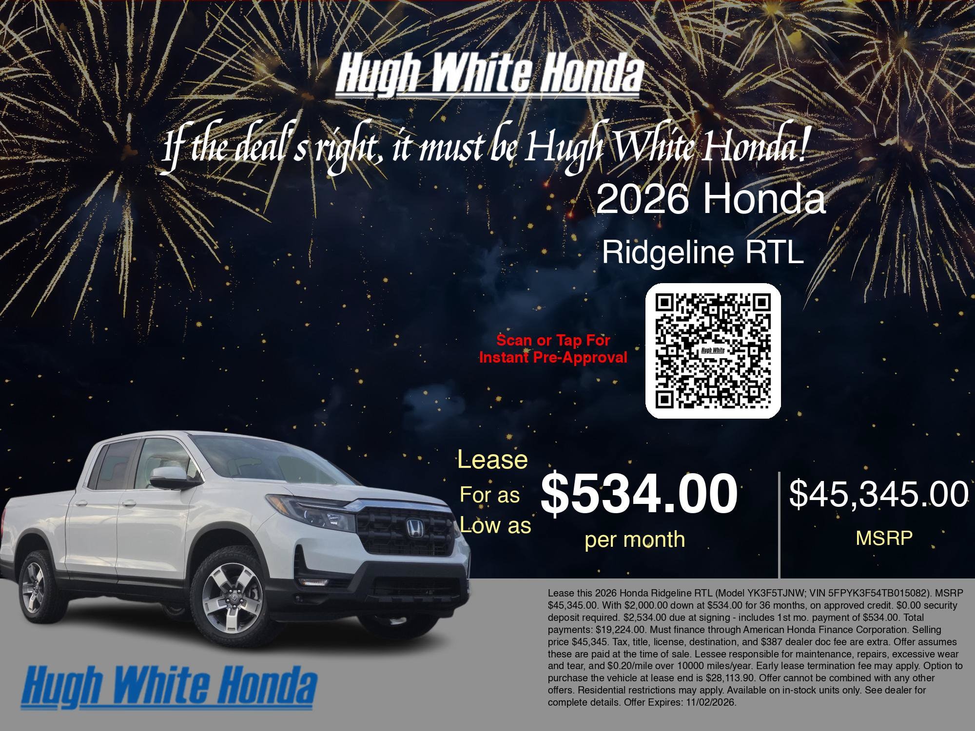 2026 Honda Ridgeline RTL - Photo 34