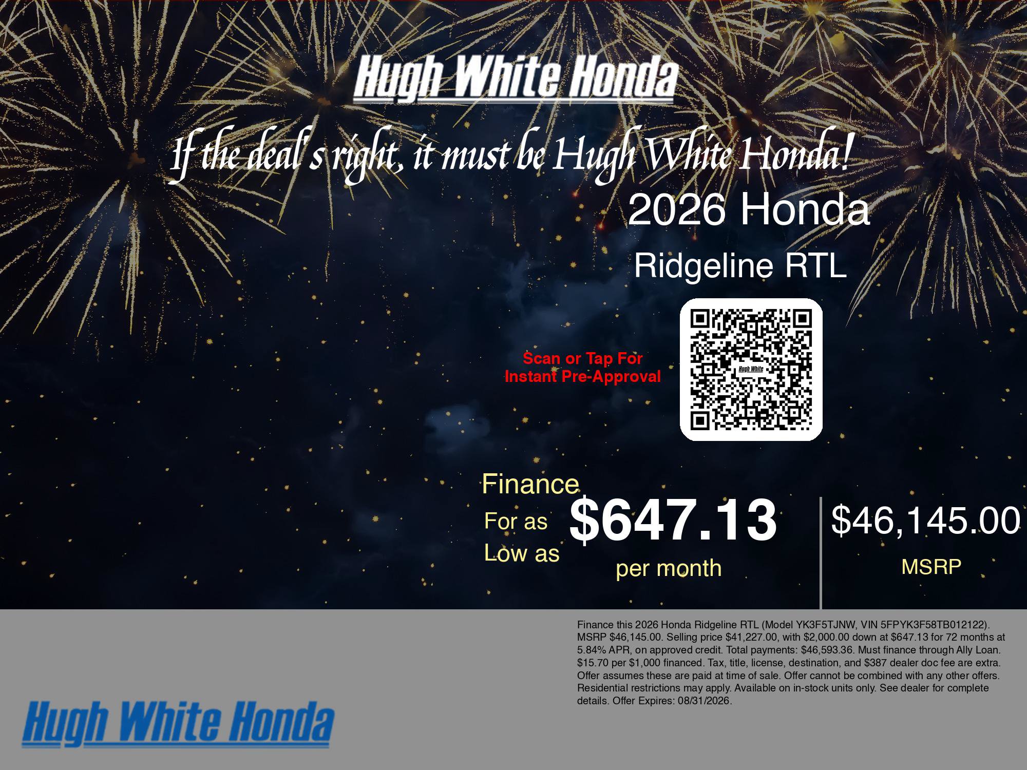 2026 Honda Ridgeline RTL - Photo 7