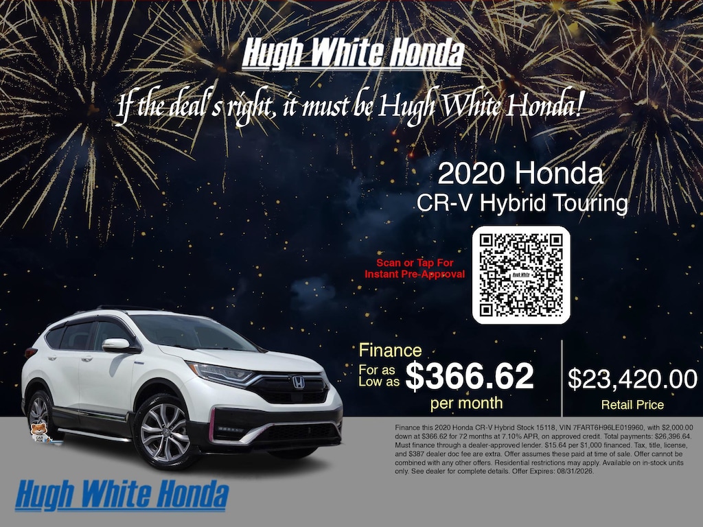 Used 2020 Honda CR-V Hybrid Touring Touring AWD