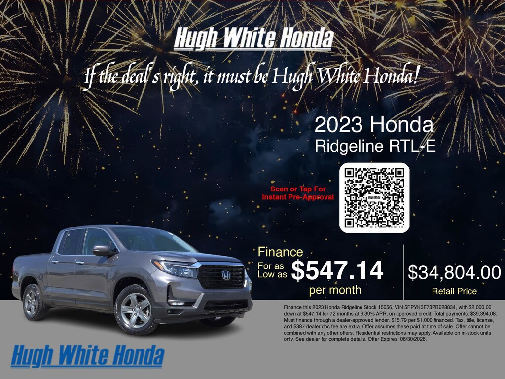 Certified 2023 Honda