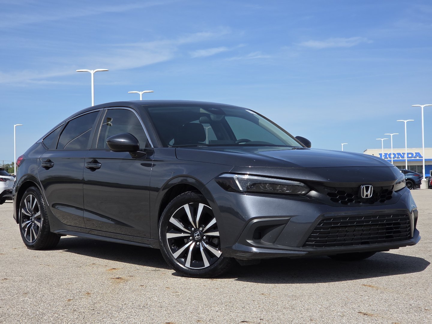 Certified 2024 Honda Civic Hatchback EX-L EX-L CVT