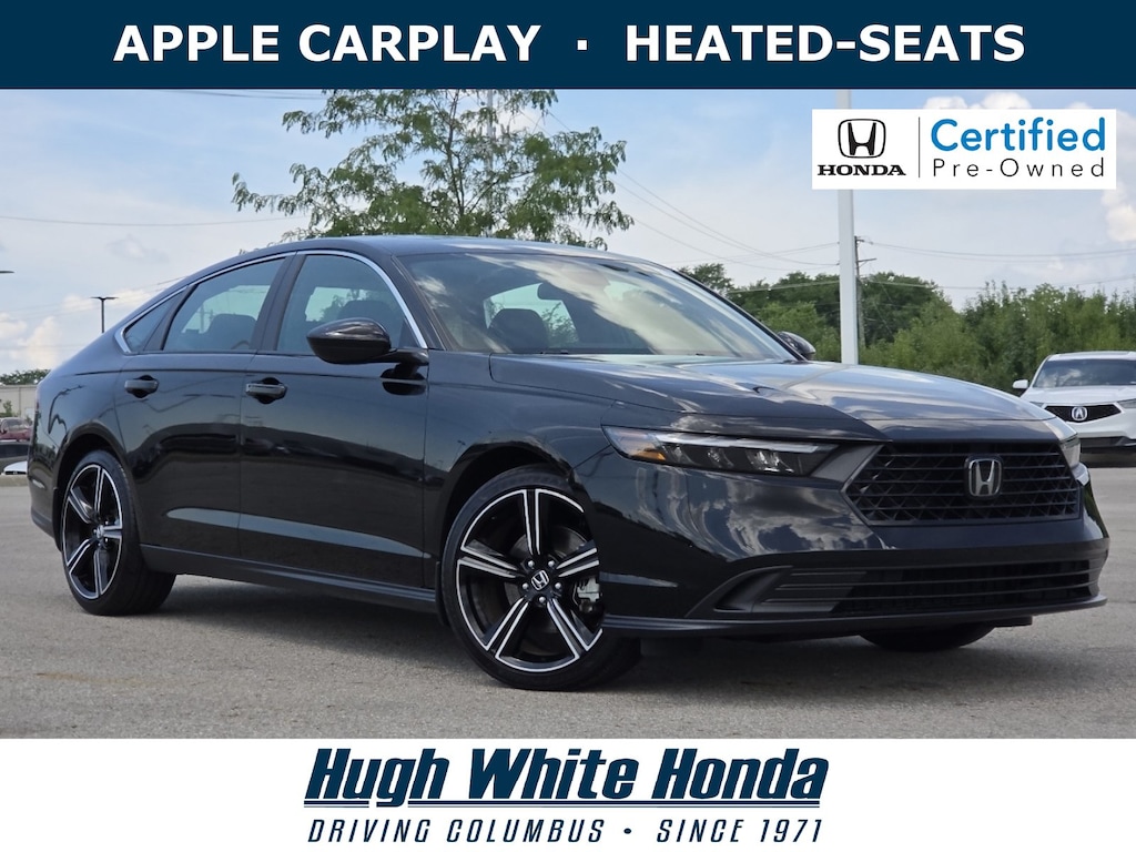 Certified 2025 Honda Accord Hybrid Sport Sedan