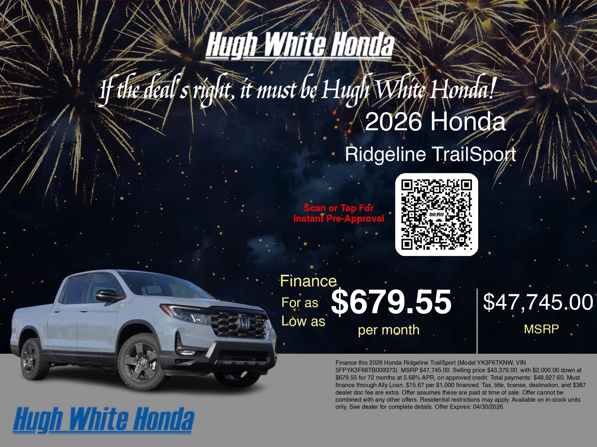 2026 Honda Ridgeline TrailSport - Photo 7