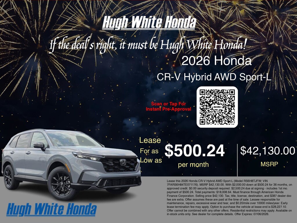 New 2026 Honda CR-V Hybrid Sport-L Sport-L AWD
