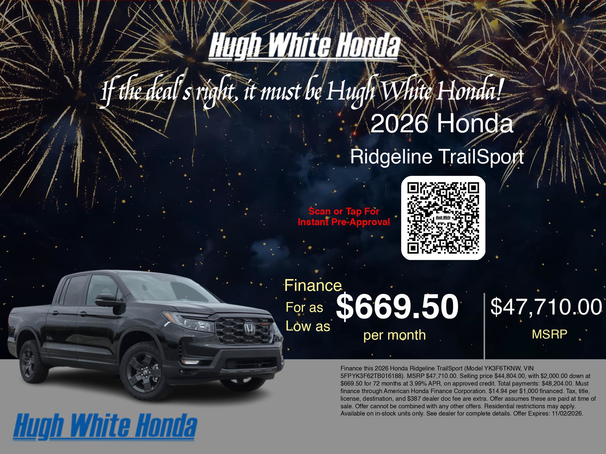 2026 Honda Ridgeline TrailSport - Photo 26