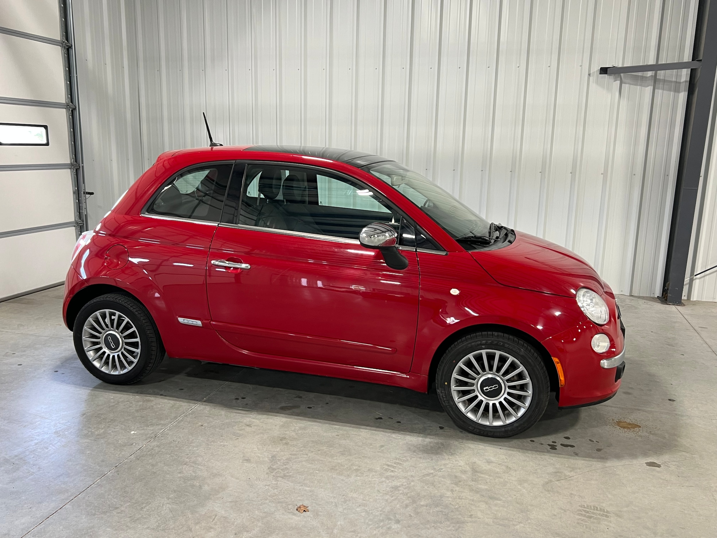 Used 2012 FIAT 500 Lounge with VIN 3C3CFFCR4CT100400 for sale in Kansas City