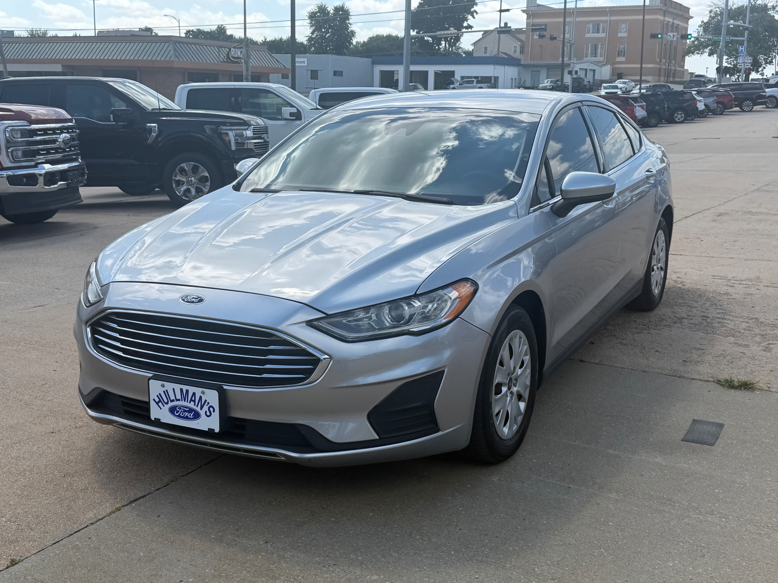 Used 2020 Ford Fusion S with VIN 3FA6P0G73LR201586 for sale in Kansas City