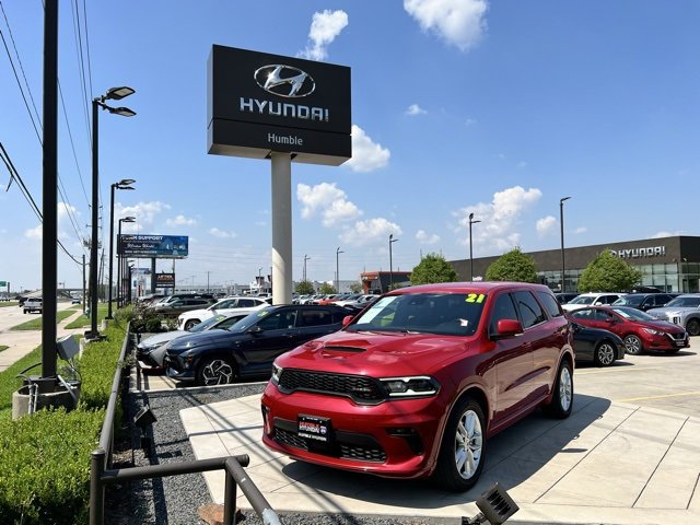 Used 2021 Dodge Durango GT Plus with VIN 1C4RDHDG6MC555220 for sale in Humble, TX