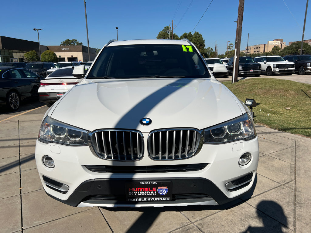 Used 2017 BMW X3 xDrive28i with VIN 5UXWX9C3XH0W73209 for sale in Humble, TX