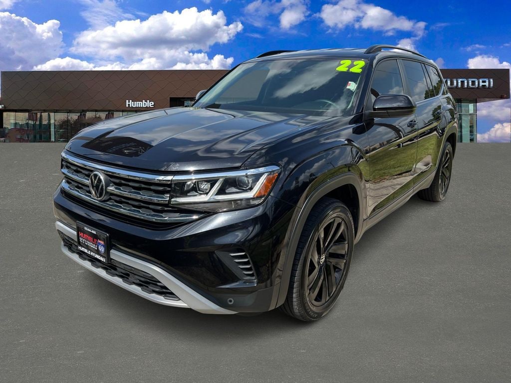Used 2022 Volkswagen Atlas 3.6L V6 SE w/Technology SUV