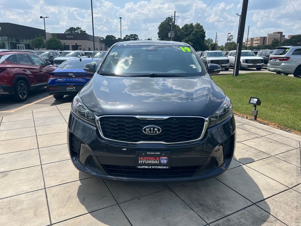 Used 2019 Kia Sorento LX with VIN 5XYPG4A35KG523330 for sale in Humble, TX