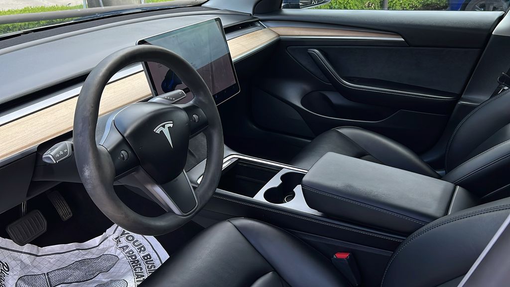 Used 2021 Tesla Model 3 Base with VIN 5YJ3E1EAXMF096328 for sale in Humble, TX