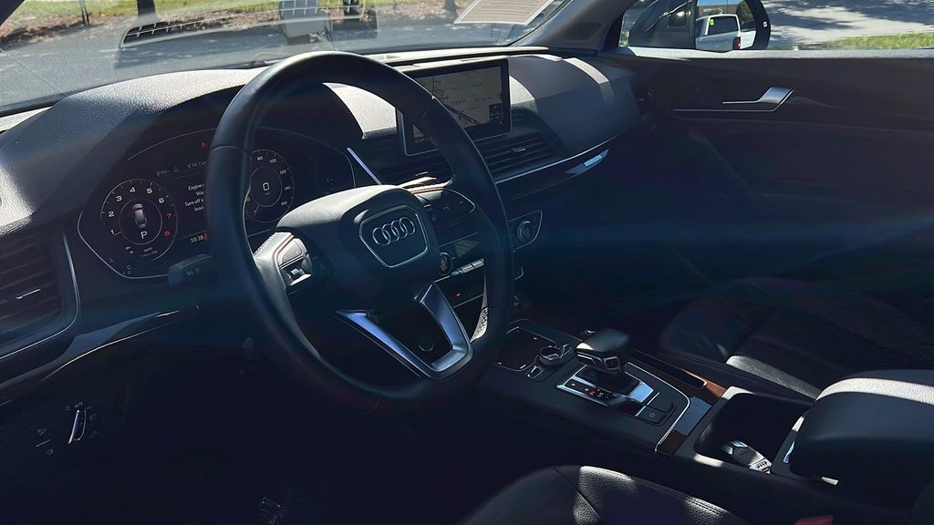 Used 2018 Audi Q5 Premium Plus with VIN WA1BNAFY9J2011673 for sale in Humble, TX