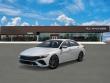 New 2026 Hyundai Elantra Hybrid Blue Sedan