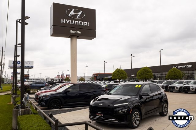 Certified 2023 Hyundai Kona EV Limited with VIN KM8K53AG2PU179826 for sale in Humble, TX