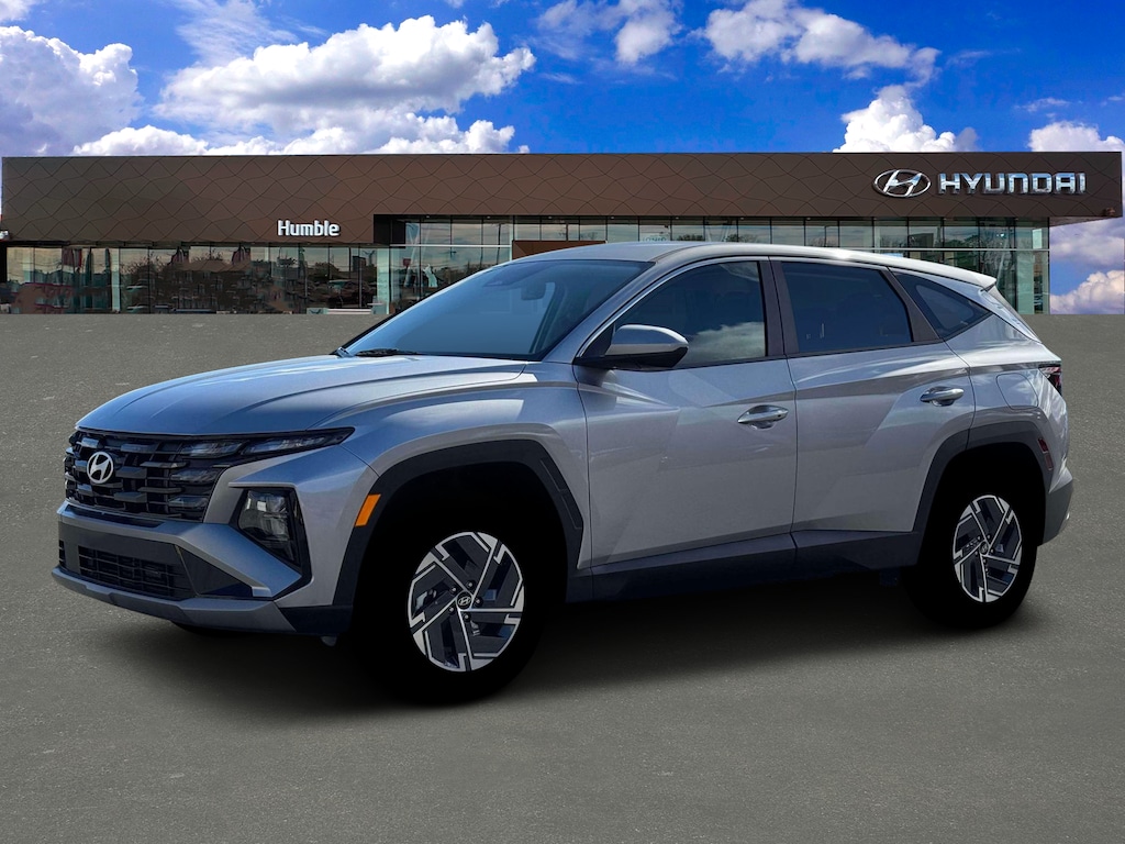 New 2026 Hyundai Tucson Hybrid Blue SUV