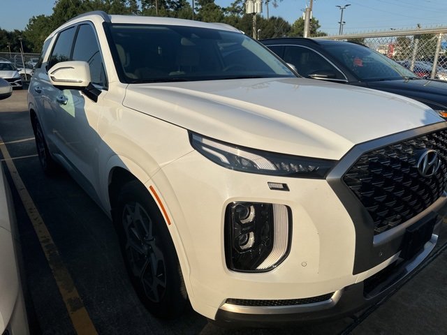 Certified 2022 Hyundai Palisade Calligraphy with VIN KM8R74HEXNU352072 for sale in Humble, TX