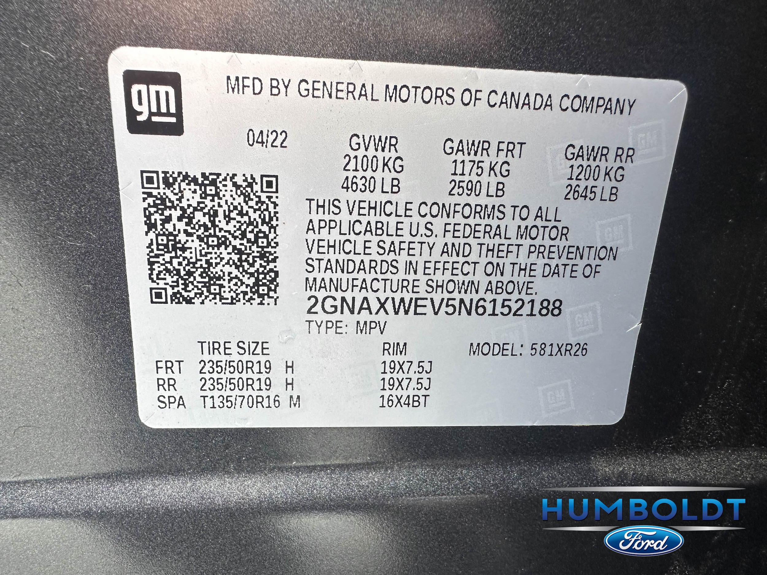 2022 Chevrolet Equinox AWD RS 1.5T's photo
