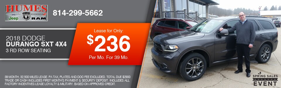 Humes Chrysler Jeep Dodge Ram Dealer Erie Meadville Pa