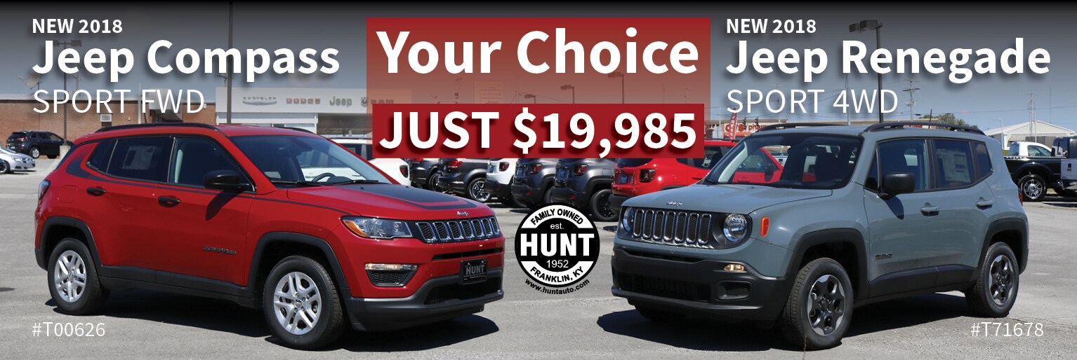 New Dodge Jeep RAM Chrysler & Used Car Dealer Hunt Dealership in