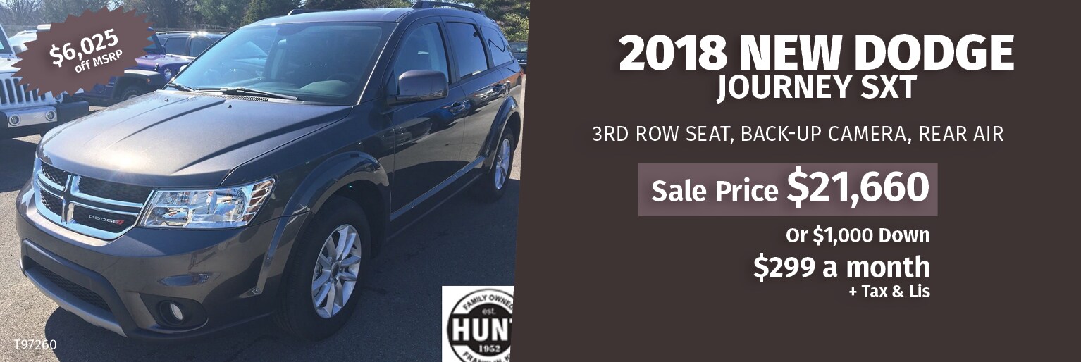 New Dodge Jeep RAM Chrysler & Used Car Dealer Hunt Dealership in