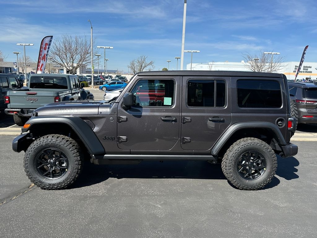 New 2026 Jeep Wrangler 4-DOOR WILLYS Sport Utility
