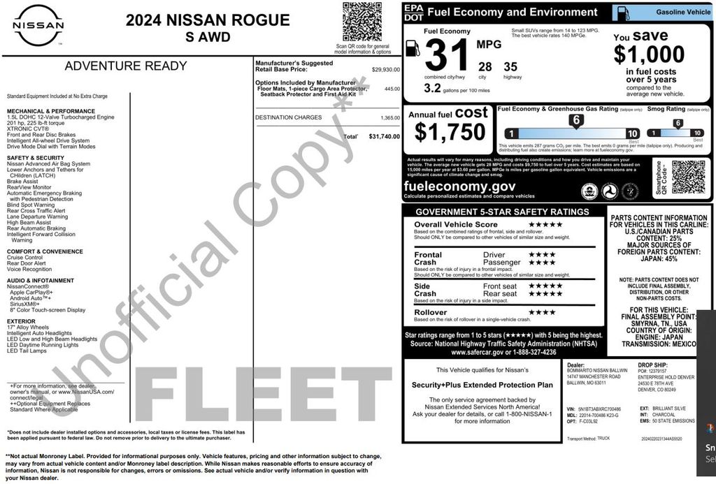 2024 Nissan Rogue