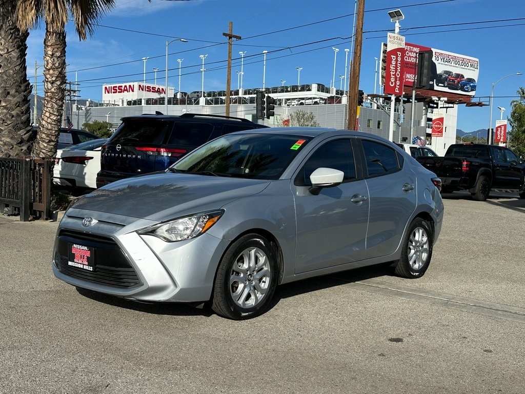 Used 2017 Toyota Yaris iA Base with VIN 3MYDLBYV4HY189002 for sale in Lancaster, CA