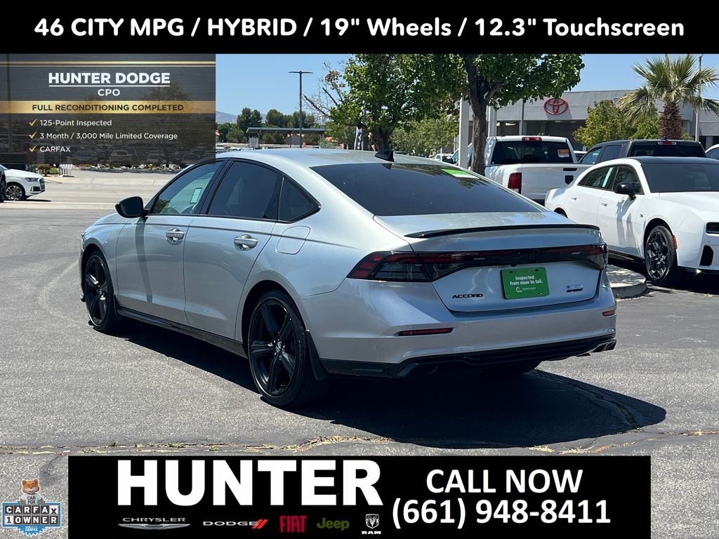 Certified 2024 Honda Accord Hybrid Sport-L Sedan
