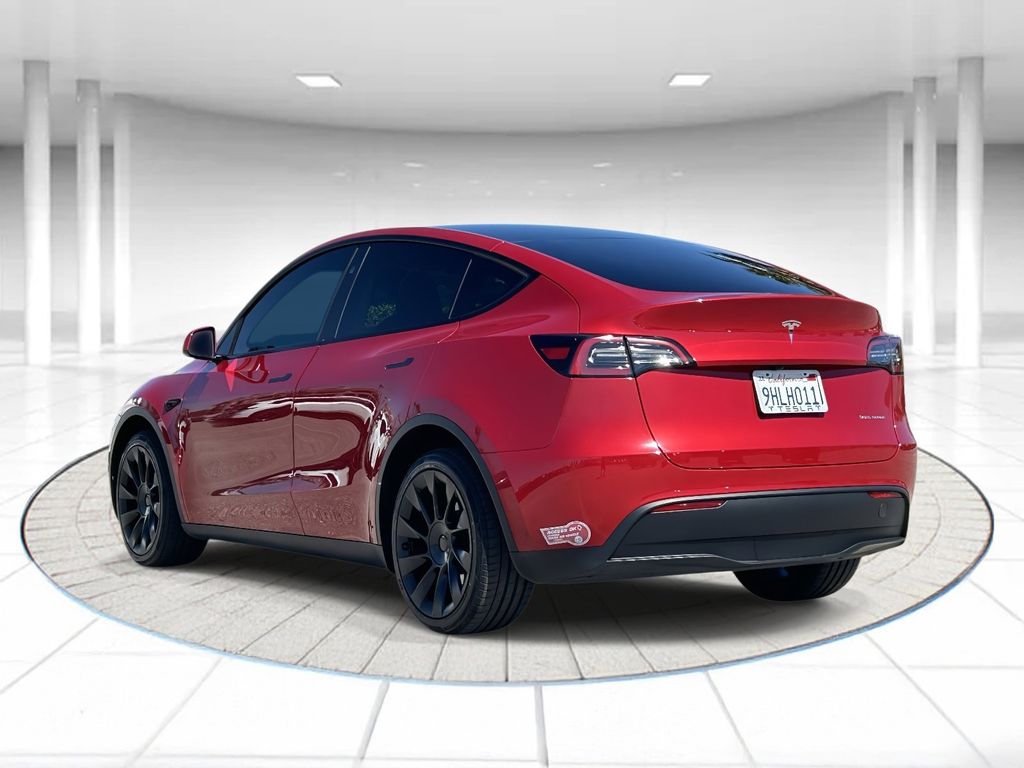 Used 2023 Tesla Model Y Long Range with VIN 7SAYGDEE5PA149283 for sale in Lancaster, CA