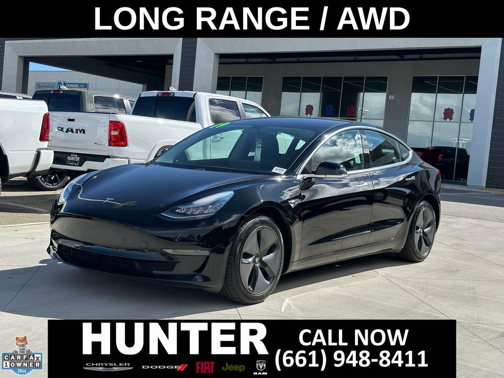 Used 2019 Tesla Model 3 Long Range with VIN 5YJ3E1EB1KF210495 for sale in Lancaster, CA