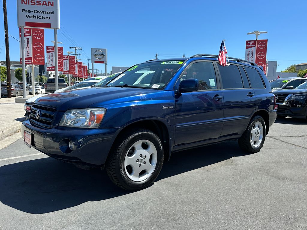 Used 2006 Toyota Highlander Limited with VIN JTEDP21A160096998 for sale in Lancaster, CA