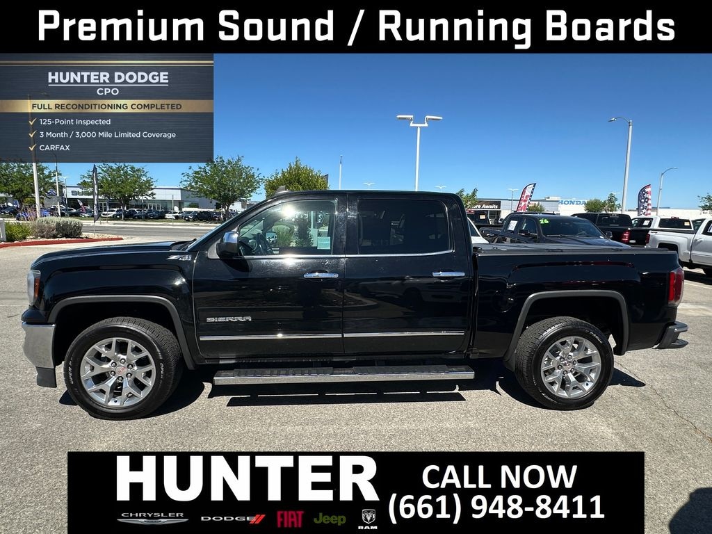 Certified 2018 GMC Sierra 1500 SLT Truck