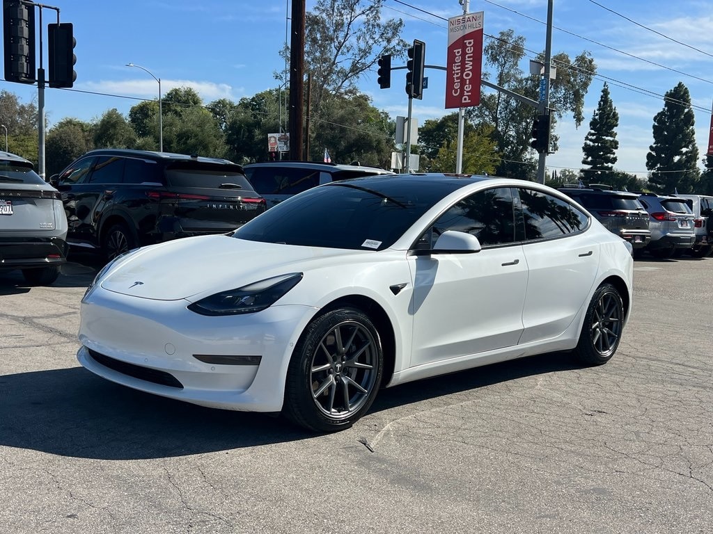 Used 2021 Tesla Model 3 Base with VIN 5YJ3E1EA2MF941642 for sale in Lancaster, CA
