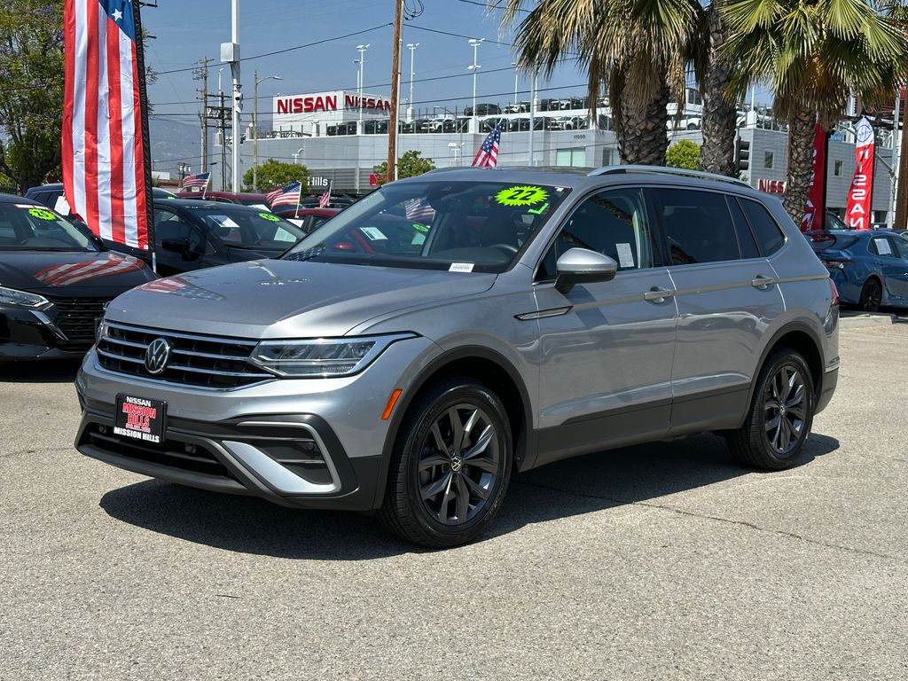 Used 2022 Volkswagen Tiguan SE with VIN 3VV3B7AX7NM047477 for sale in Lancaster, CA