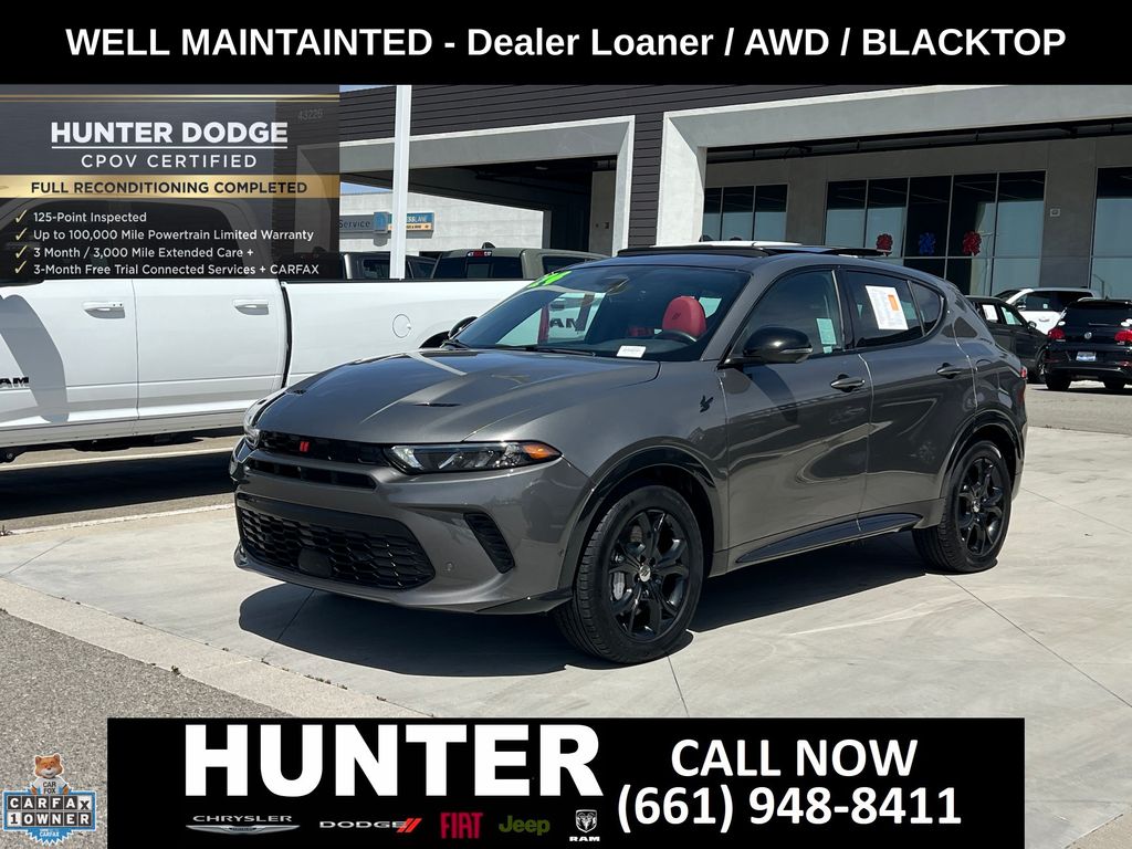 Certified 2024 Dodge Hornet R/T Plus with VIN ZACPDFDW1R3A20986 for sale in Lancaster, CA