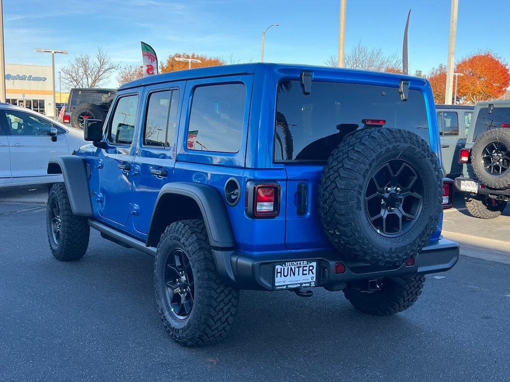 New 2026 Jeep Wrangler 4-DOOR WILLYS Sport Utility