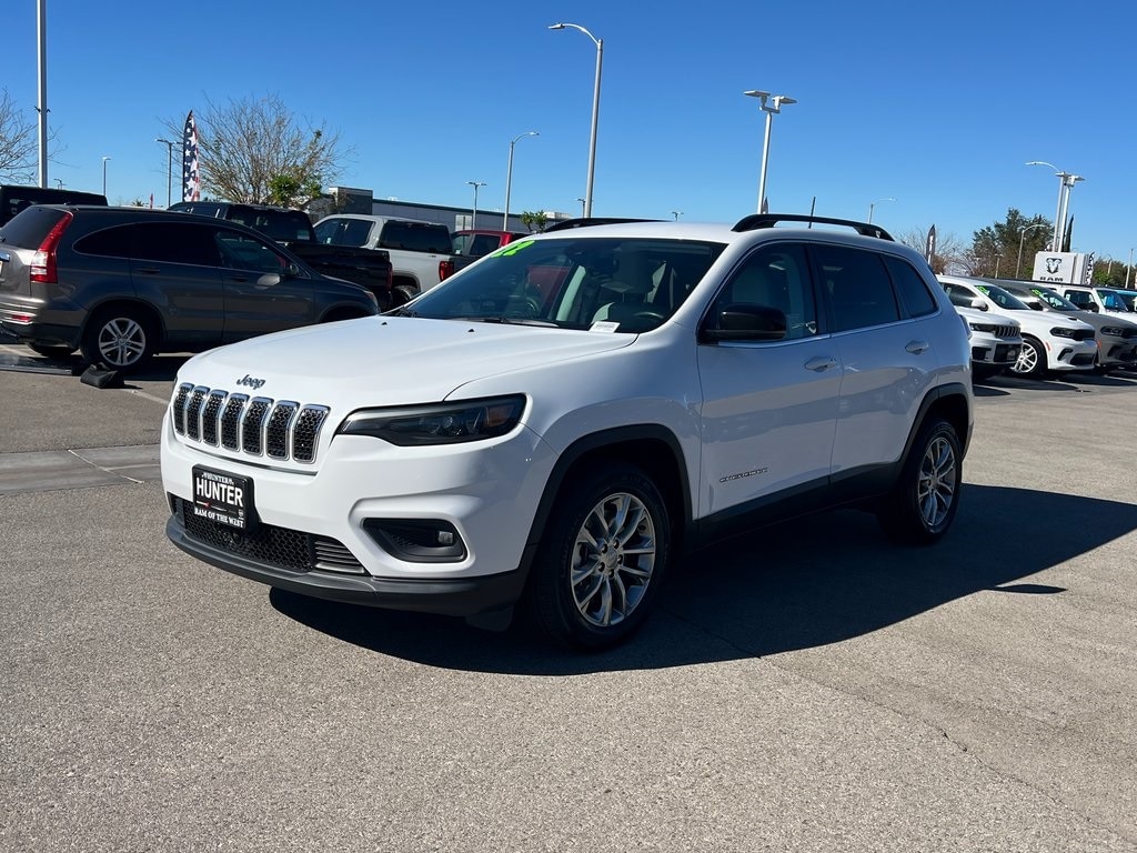 Used 2022 Jeep Cherokee Latitude Lux with VIN 1C4PJLMX4ND510159 for sale in Lancaster, CA