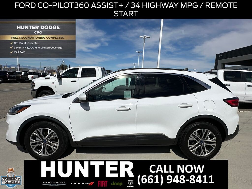 Certified 2022 Ford Escape SEL SUV