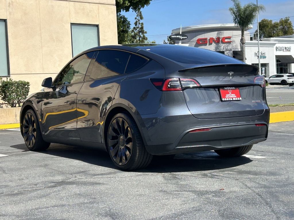 Used 2021 Tesla Model Y Performance with VIN 5YJYGDEF3MF261052 for sale in Lancaster, CA