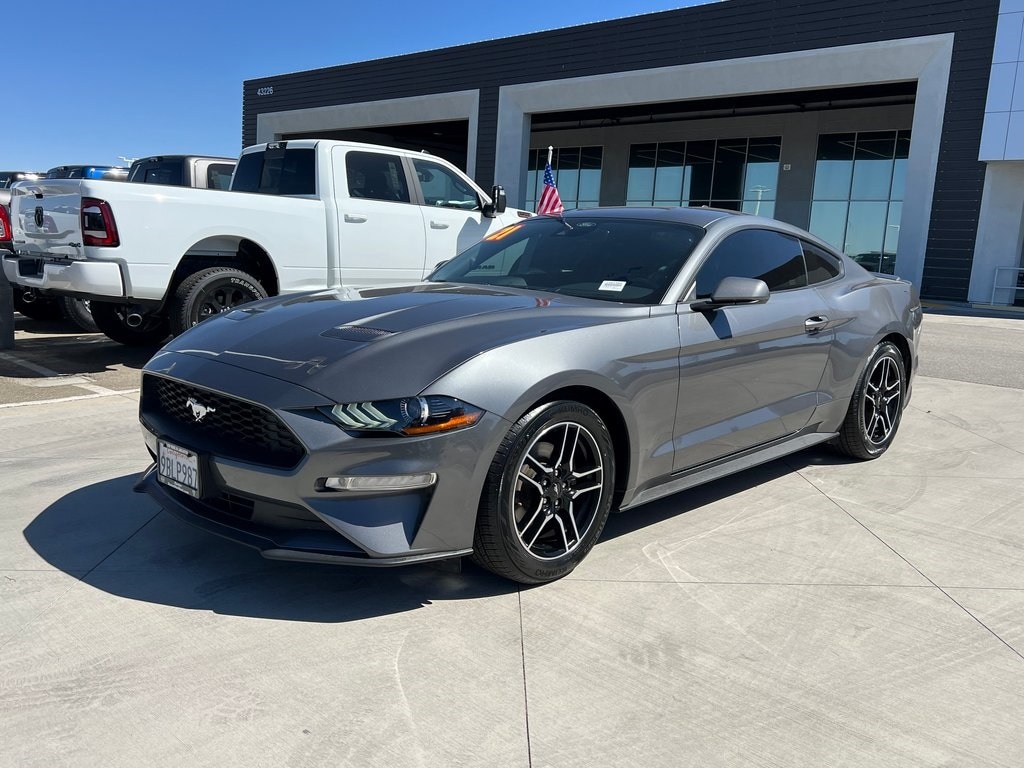 Certified 2021 Ford Mustang EcoBoost Premium with VIN 1FA6P8TH8M5129138 for sale in Lancaster, CA