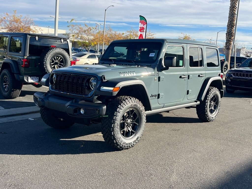 New 2026 Jeep Wrangler 4-DOOR WILLYS Sport Utility