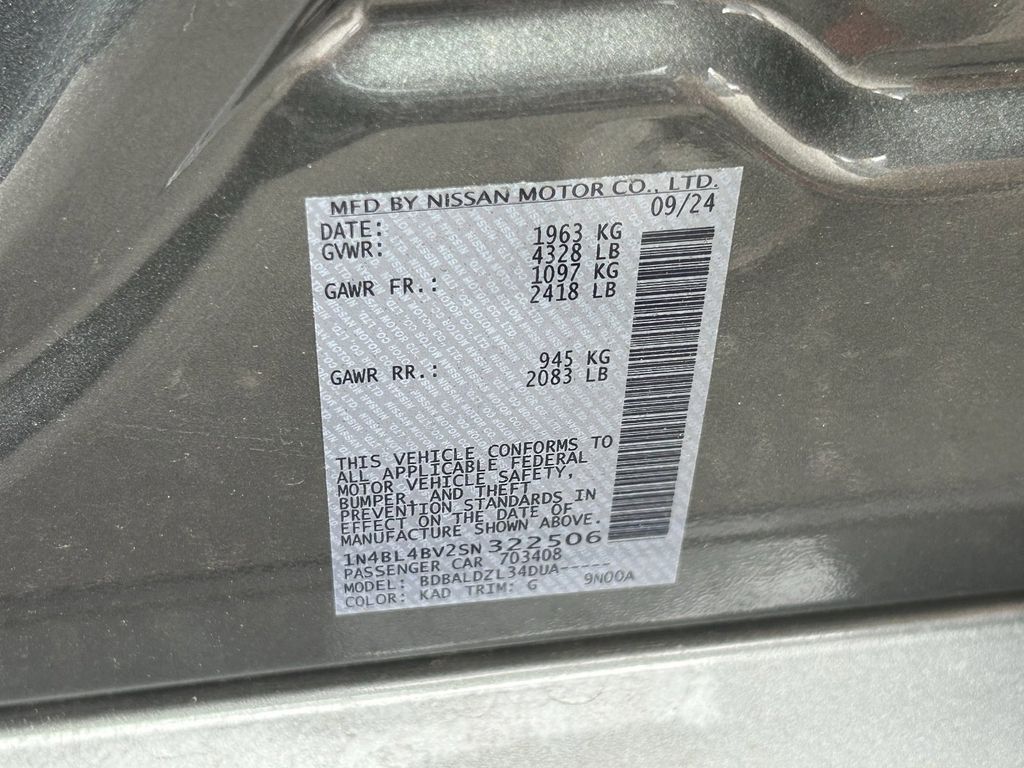 2025 Nissan Altima S - Photo 31