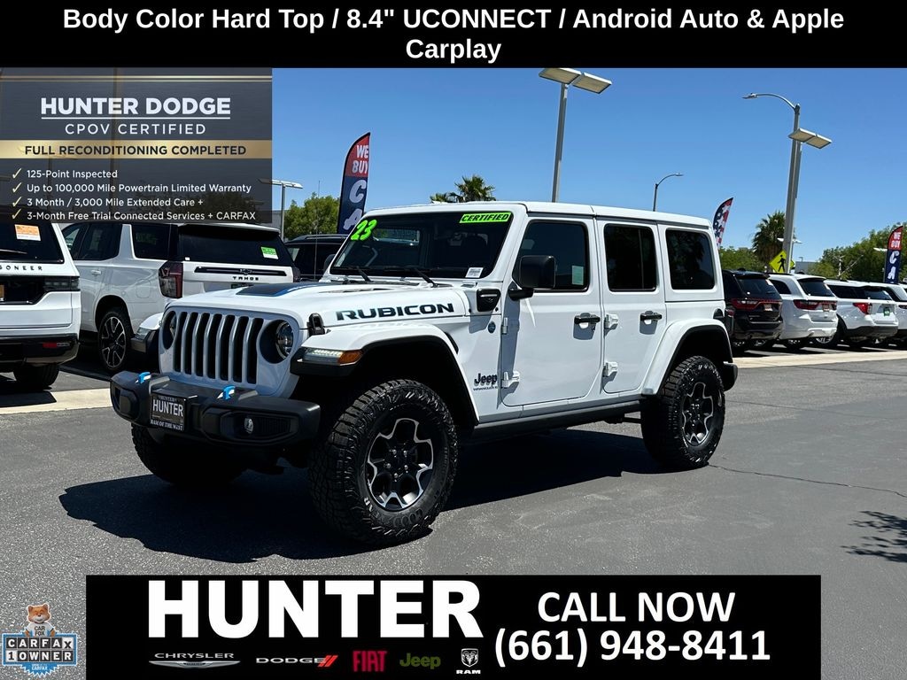 Certified 2023 Jeep Wrangler Rubicon 4xe SUV