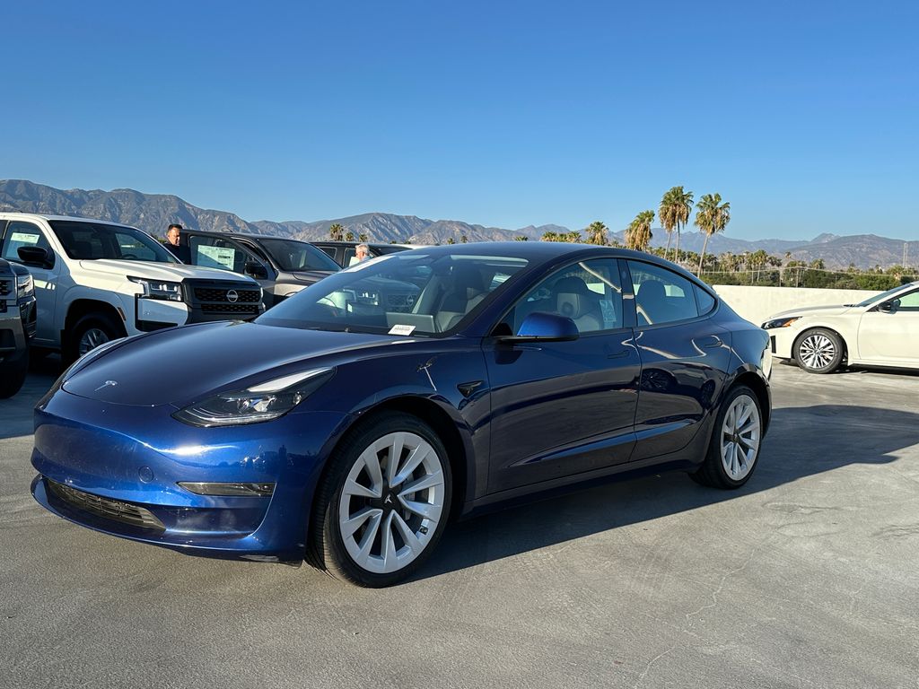 Used 2023 Tesla Model 3 Base with VIN 5YJ3E1EA2PF573869 for sale in Lancaster, CA