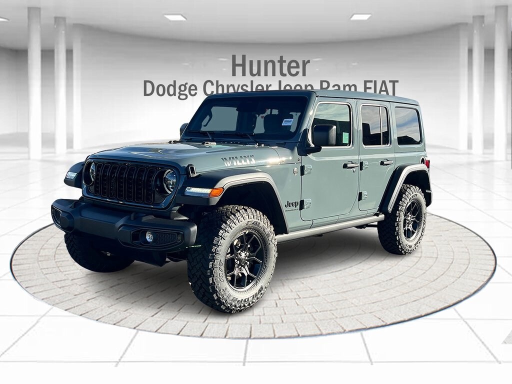 New 2026 Jeep Wrangler 4-DOOR WILLYS Sport Utility