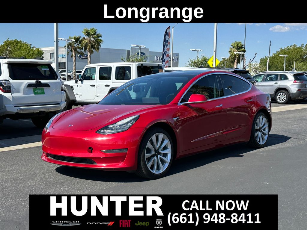 Used 2019 Tesla Model 3 Long Range with VIN 5YJ3E1EB8KF389585 for sale in Lancaster, CA